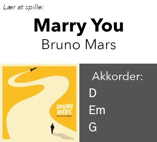 Bruno Mars – Marry You