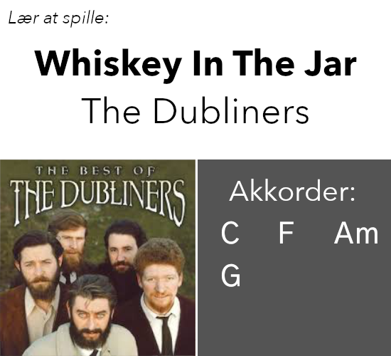 Lær At Spille “Whiskey In The Jar” På Guitar